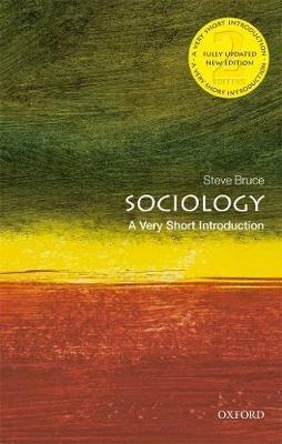 Sociology: A Very Short Introduction - Steve Bruce - cover