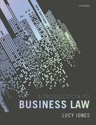 Introduction to Business Law - Lucy Jones - cover
