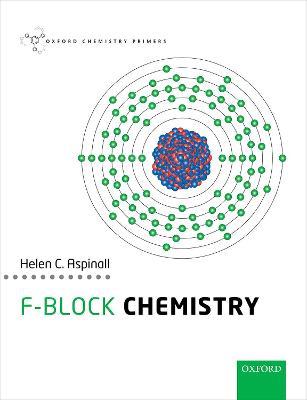 f-Block Chemistry - Helen C. Aspinall - cover