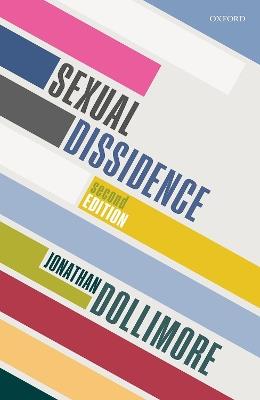 Sexual Dissidence - Jonathan Dollimore - cover