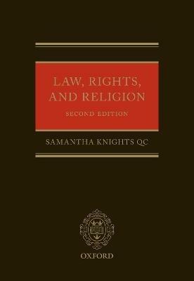 Law, Rights, and Religion - Samantha Knights - cover