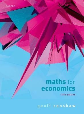 Maths for Economics - Geoff Renshaw - cover