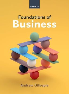 Foundations of Business - Andrew Gillespie - cover