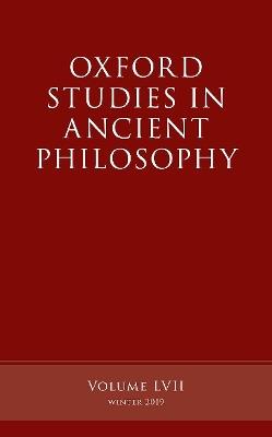 Oxford Studies in Ancient Philosophy, Volume 57 - cover