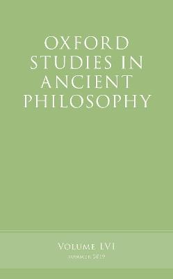 Oxford Studies in Ancient Philosophy, Volume 56 - cover