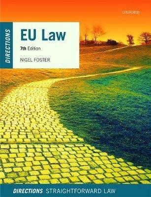 EU Law Directions - Nigel Foster - cover