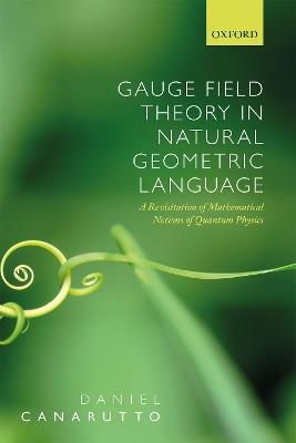 Gauge Field Theory in Natural Geometric Language: A revisitation of mathematical notions of quantum physics - Daniel Canarutto - cover