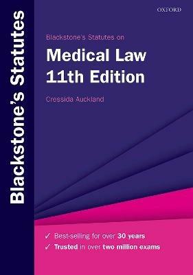 Blackstone's Statutes on Medical Law - cover