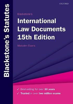 Blackstone's International Law Documents - cover