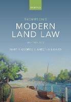 Thompson's Modern Land Law - Martin George,Antonia Layard - cover