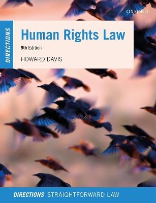 Human Rights Law Directions - Howard Davis - cover
