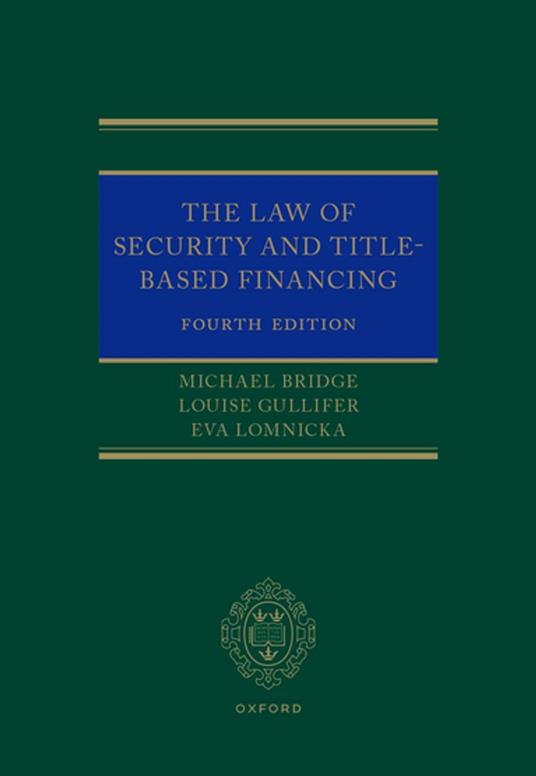 The Law of Security and Title-Based Financing