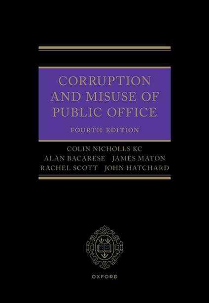Corruption and Misuse of Public Office