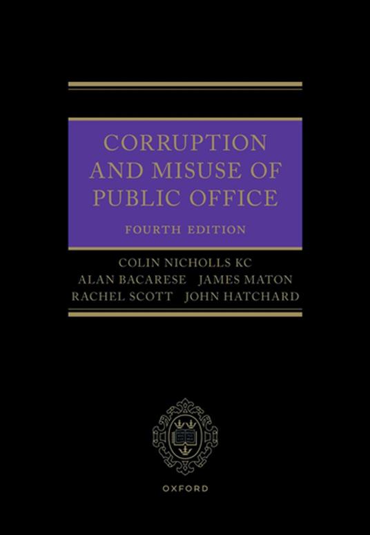 Corruption and Misuse of Public Office