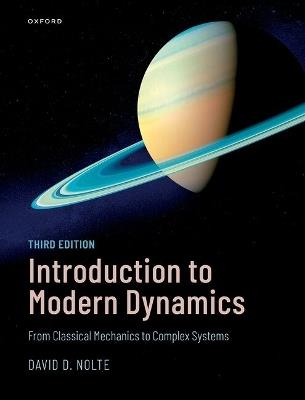Introduction to Modern Dynamics: From Classical Mechanics to Complex Systems - David D. Nolte - cover