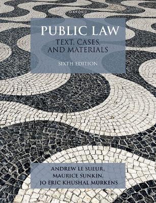 Public Law: Text, Cases, and Materials - Andrew Le Sueur,Maurice Sunkin,Jo Eric Khushal Murkens - cover