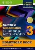 Complete Mathematics for Cambridge Lower Secondary Homework Book 3 (First Edition) - Pack of 15 - Joanne Hockin - cover