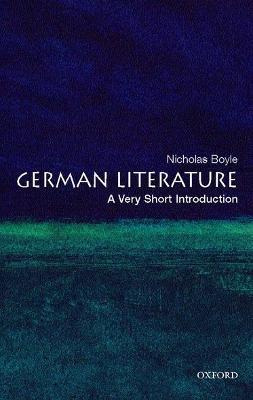 German Literature: A Very Short Introduction - Nicholas Boyle - cover
