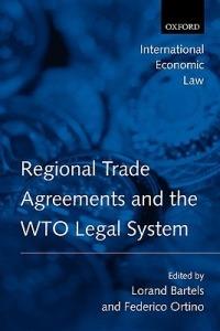 Regional Trade Agreements and the WTO Legal System - cover