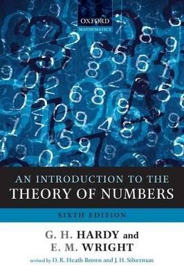 An Introduction to the Theory of Numbers - G. H. Hardy,E. M. Wright - cover