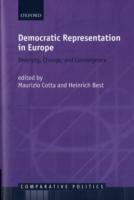 Democratic Representation in Europe: Diversity, Change, and Convergence - cover