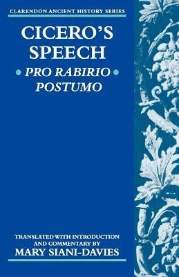 Cicero: Pro Rabirio Postumo - cover