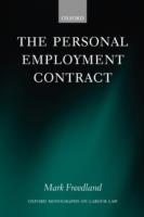 The Personal Employment Contract - Mark R. Freedland - cover