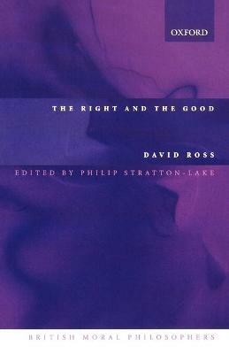 The Right and the Good - David Ross - cover