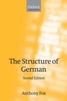 The Structure of German - Anthony Fox - cover
