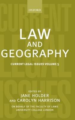 Law and Geography - cover