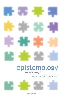 Epistemology: New Essays - cover