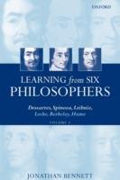 Learning from Six Philosophers, Volume 1: Descartes, Spinoza, Leibniz, Locke, Berkeley, Hume - Jonathan Bennett - cover