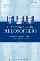 Learning from Six Philosophers, Volume 1: Descartes, Spinoza, Leibniz, Locke, Berkeley, Hume - Jonathan Bennett - cover