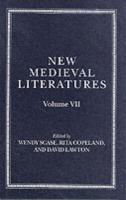 New Medieval Literatures: Volume VII - cover