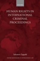 Human Rights in International Criminal Proceedings - Salvatore Zappalà - cover