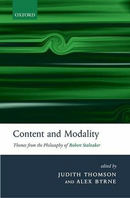 Content and Modality: Themes from the Philosophy of Robert Stalnaker - cover