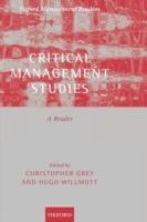 Critical Management Studies: A Reader - cover