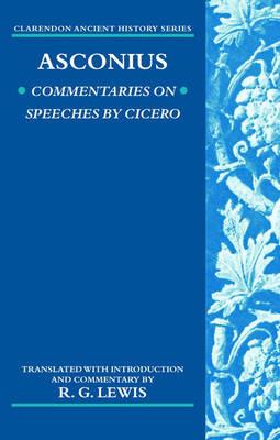 Asconius: Commentaries on Speeches of Cicero - Asconius - cover