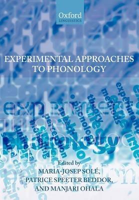 Experimental Approaches to Phonology - cover