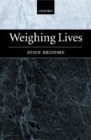 Weighing Lives - John Broome - cover