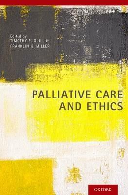Palliative Care and Ethics - cover