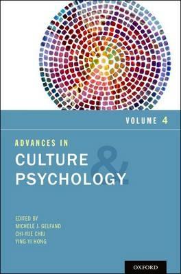 Advances in Culture and Psychology - cover