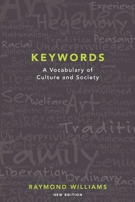 Keywords: A Vocabulary of Culture and Society - Raymond Williams - cover