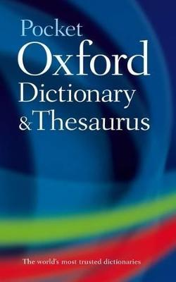 Pocket Oxford Dictionary and Thesaurus - Oxford Languages - cover