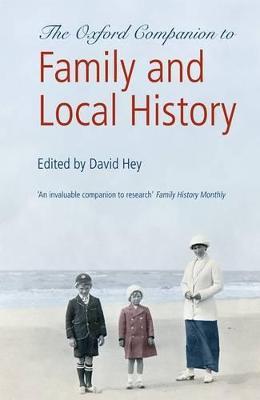 The Oxford Companion to Family and Local History - cover