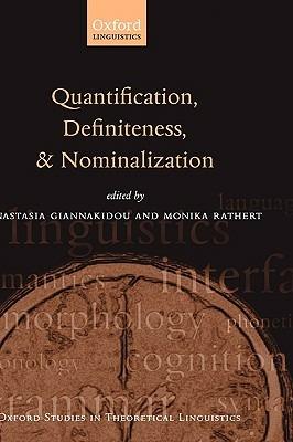 Quantification, Definiteness, and Nominalization - cover
