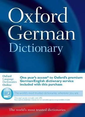 Oxford German Dictionary - Oxford Languages - cover