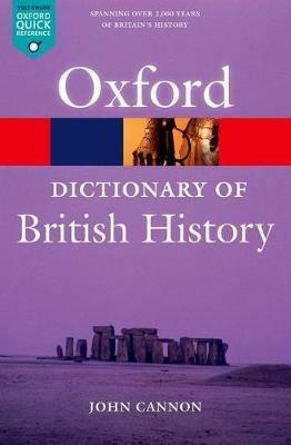 A Dictionary of British History - cover