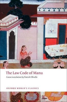 The Law Code of Manu - cover