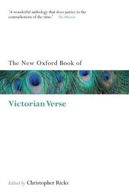 The New Oxford Book of Victorian Verse - cover